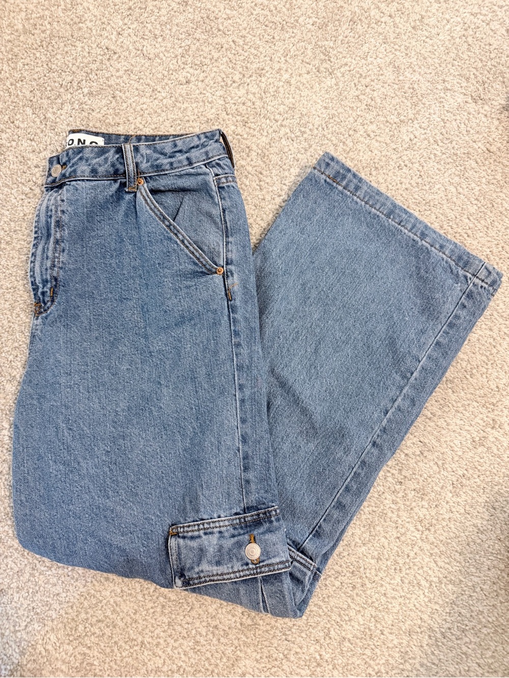 SONG Baggy Y2K 90’s Classic Blue Women’s Jeans - Lightweight Denim